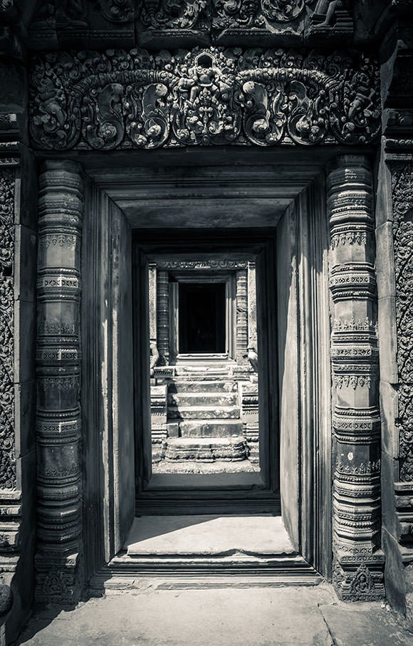 Intricate doorway