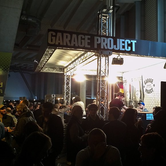 Garage project stand at Beervana, Wellington, 2013