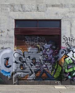 Street art in Fitzroy, Melbourne