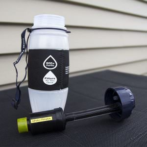 FIll 2 Pure Travel Safe Water Filter Bottle