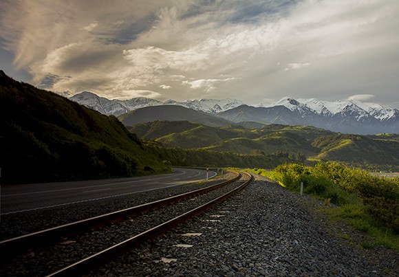 The road to Kaikoura