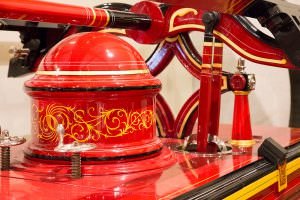 Valdez restored antique fire engine