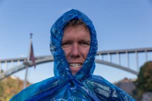 Stylish Maid of the Mist poncho