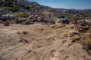 Driving the back roads of Baja—Photo courtesy of Dace and Peter at iizaicinajums.com