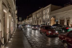 Zacatecas after dark.