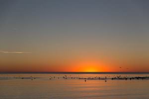Sunrise from the beach, San Felipe, Baja California Norte
